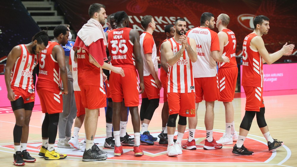 Košarkaši Crvene zvezde (©MN Press)